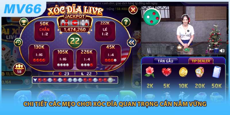 Chi tiết các mẹo chơi xóc đĩa quan trọng cần nắm vững